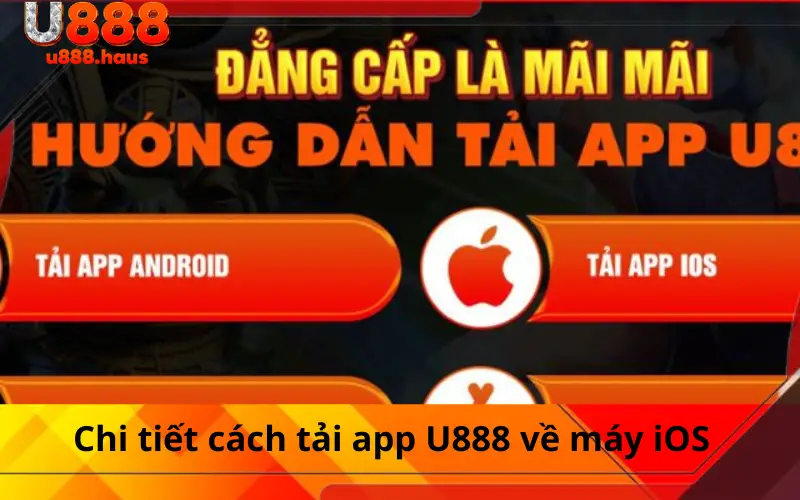 Chi tiết cách tải app U888 về máy iOS