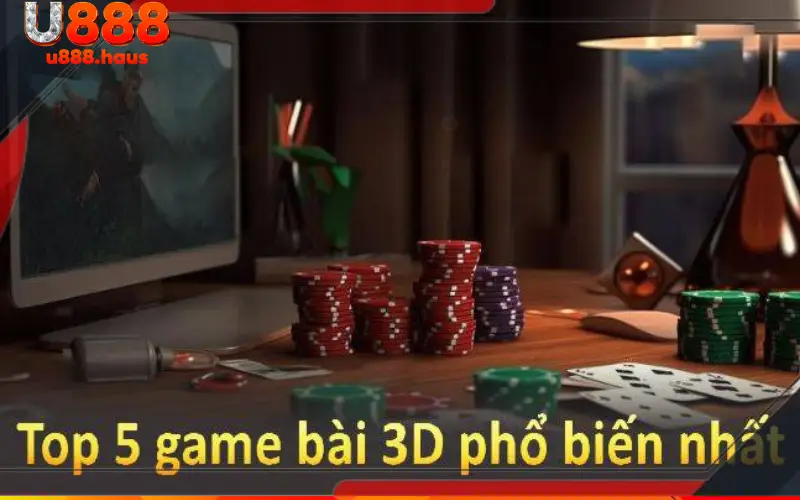 Top 5 game bài 3D phổ biến nhất